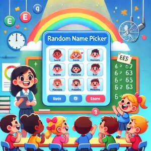 【WEBｱﾌﾟﾘ】授業やレクで！お名前ランダムツール