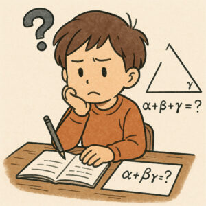 【算数ｱﾌﾟﾘ】三角形の内角の和