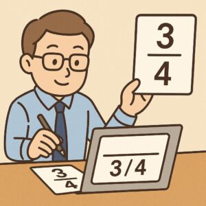 【先生ｱﾌﾟﾘ】教材づくりを助ける！分数カードジェネレーター