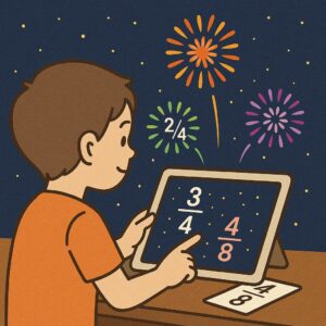 【WEBｱﾌﾟﾘ】分数花火