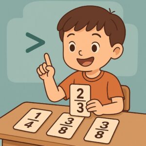 【WEBｱﾌﾟﾘ】分数どっちが大きい？！