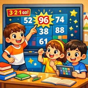 【電子黒板ｱﾌﾟﾘ】グループ対抗！最大数ハント！！