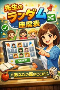 【先生用】さっと決まる！席替えアプリ