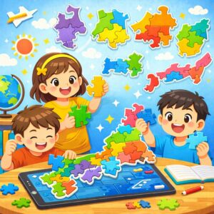 【社会科アプリ】東北地方パズル