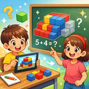 【テスト中】何個あるかな？3Dブロック